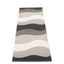 Pilkos spalvos lauko kilimas 70x200 cm Urvi Metal – Pappelina