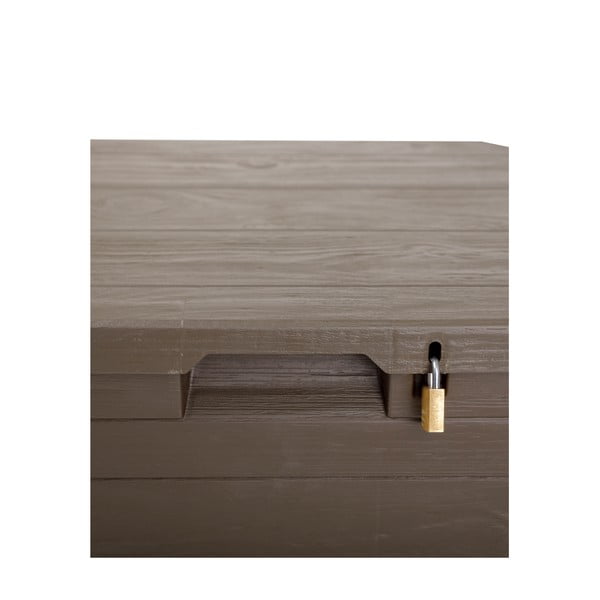 Sodo daiktadėžė tamsiai rudos spalvos Woodys – Toomax-image-4
