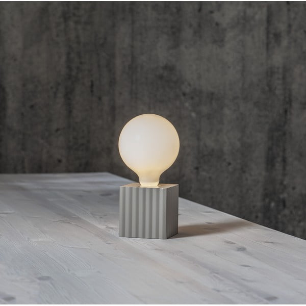 Šviestuvo pagrindas šviesiai pilkos spalvos 10 cm Box – Star Trading-image-4