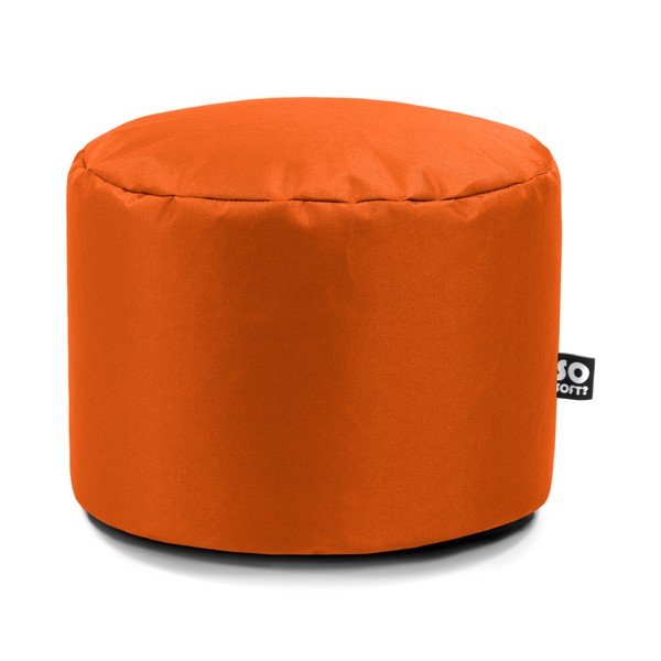 Oranžinės spalvos vaikiškas sėdmaišis Dot M – So Soft?