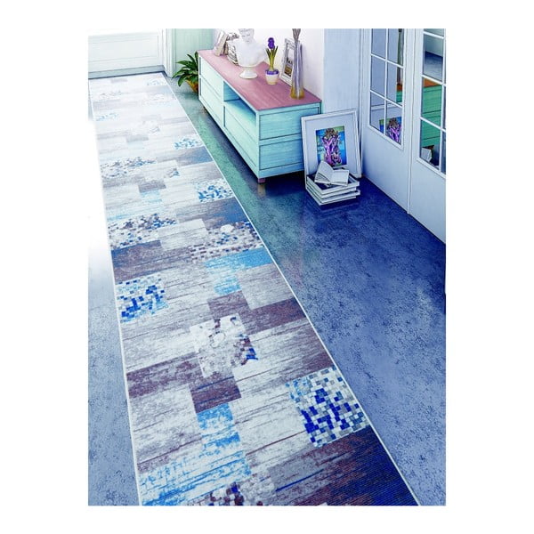 Mėlynas kilimas Muriel Sento, 80 x 160 cm