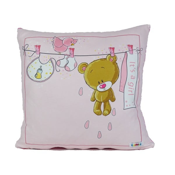 Rožinė kūdikių antklodė 85x125 cm - OYO kids-image-2