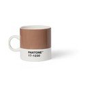 Šviesiai rudos spalvos iš porceliano puodelis espreso 120 ml Mocha Mousse 17-1230 – Pantone