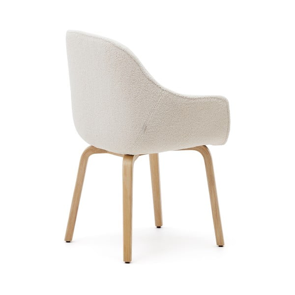 Valgomojo kėdės baltos spalvos 4 vnt. Aleli – Kave Home-image-4