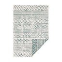 Žalios ir kreminės spalvos dvipusis lauko kilimas NORTHRUGS Biri, 160 x 230 cm