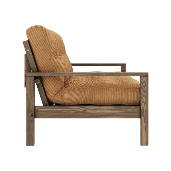 Sulankstoma sofa garstyčių spalvos 205 cm Knob – Karup Design-image-4