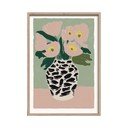 Spausdintas paveikslas su rėmeliu 50x70 cm Spotted Vase – Styler