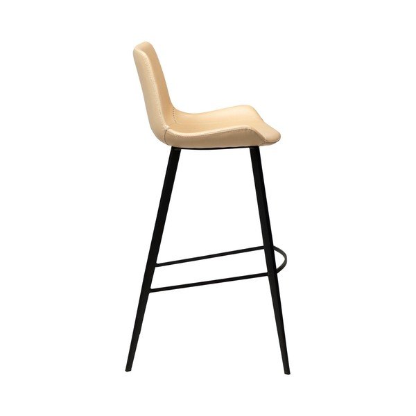 Šviesiai ruda eko odos baro kėdė DAN-FORM Denmark Hype, aukštis 102 cm-image-2