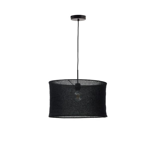 Juodos spalvos šviestuvo gaubtas ø 50 cm Mariela – Kave Home