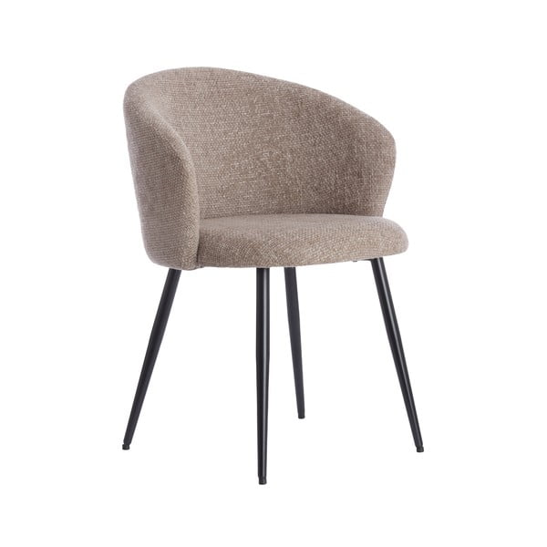 Smėlio spalvos iš metalo valgomojo kėdžių komplektas 2 vnt. Radaja – Light & Living