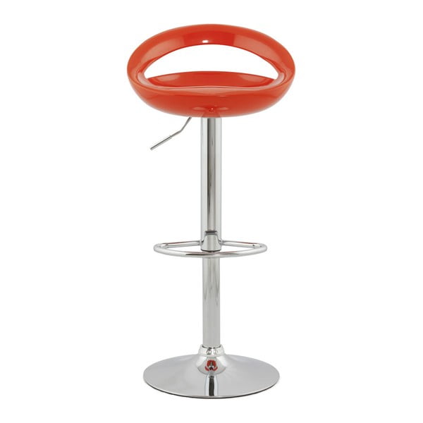 Oranžinė "Kokoon Design Venus" reguliuojama pasukama baro kėdė