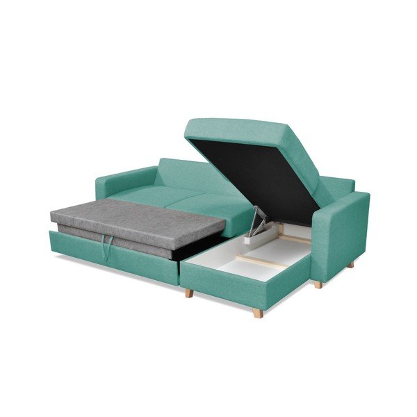 Mėtų žalios spalvos sofa lova Cosmopolitan dizainas Nice-image-3
