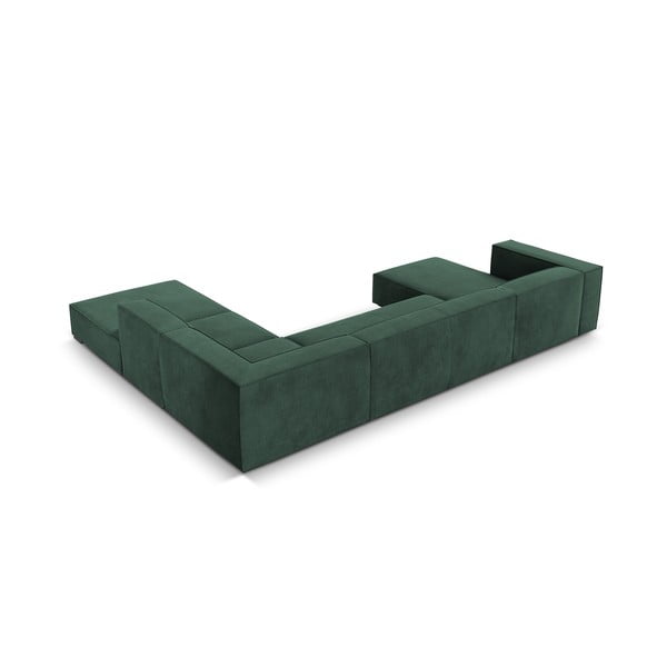 Tamsiai žalia kampinė sofa (dešinysis kampas) Madame - Windsor & Co Sofas-image-3