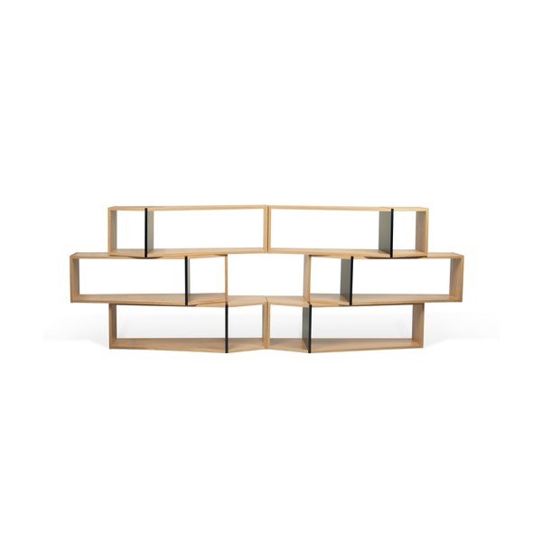 TemaHome Viena rudai juoda lentyna, 120 x 35 cm-image-4
