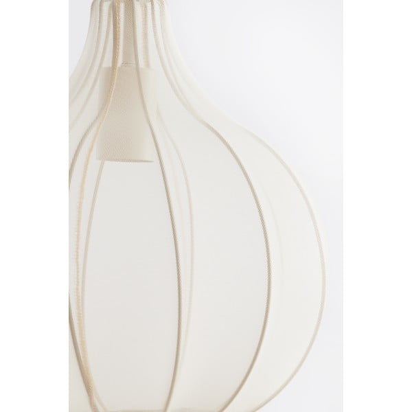 Kabantis šviestuvas smėlio spalvos ø 29 cm su tekstiliniu gaubtu Elati – Light & Living-image-2