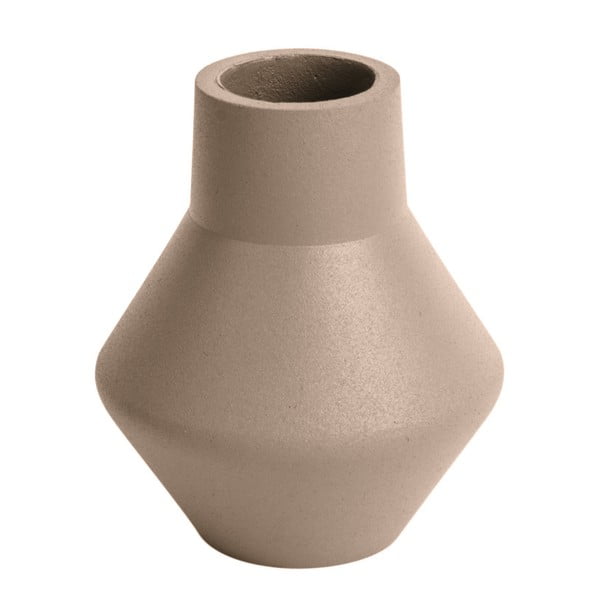 Smėlio spalvos vaza PT LIVING Nimble Angled, ⌀ 9 cm