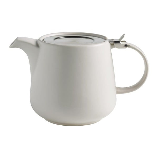 Baltas keraminis arbatinukas su sieteliu biriai arbatai "Maxwell & Williams Tint", 1,2 l
