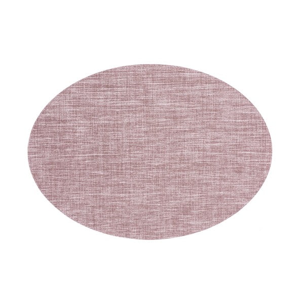 Rožinės ir violetinės spalvos Tiseco Home Studio ovalus padėkliukas, 46 x 33 cm