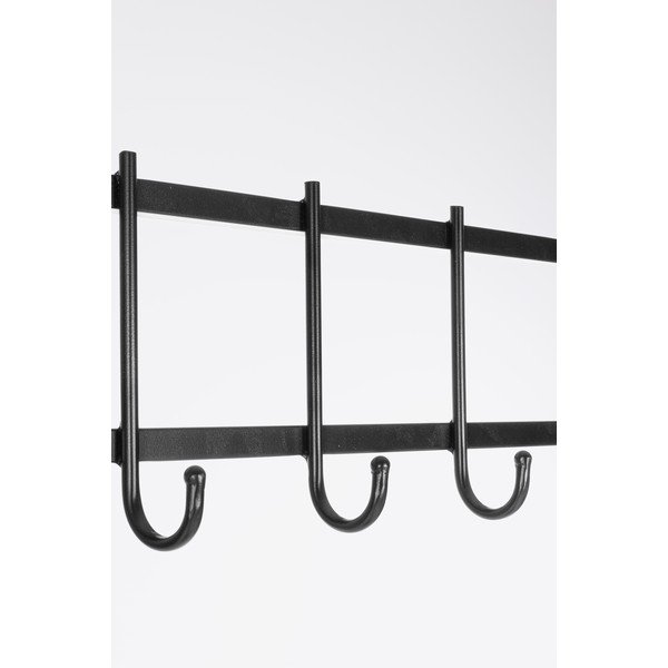 Juodos spalvos/natūralios spalvos iš metalo sieninė lentyna su lentyna 64,5 cm Haldor – Yes Everyday-image-4