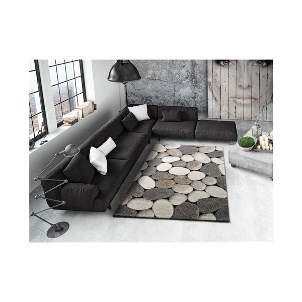 Pilkas kilimas Universal Pebble, 140 x 200 cm-image-1