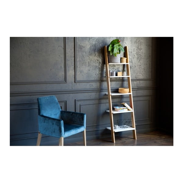 Balta atraminė lentyna Ragaba ASHME, plotis 45 cm-image-1