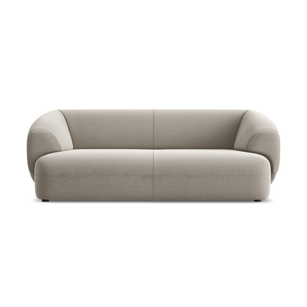 Smėlio spalvos iš velveto sofa 212 cm Moana – Makamii