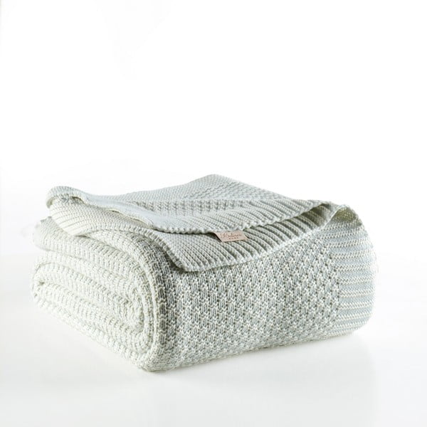 Mėtų mėlynos spalvos lovatiesė Silvi, 220 x 240 cm-image-1