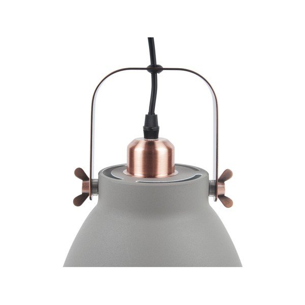 Pilkas lubinis pakabinamas šviestuvas Leitmotiv Mingle-image-2