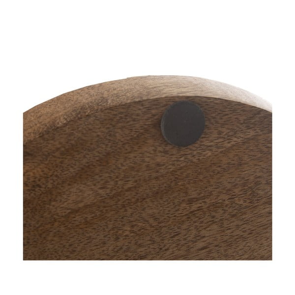 Iš medienos padėklas serviravimo padėklas ø 30 cm Mango – Orion-image-3