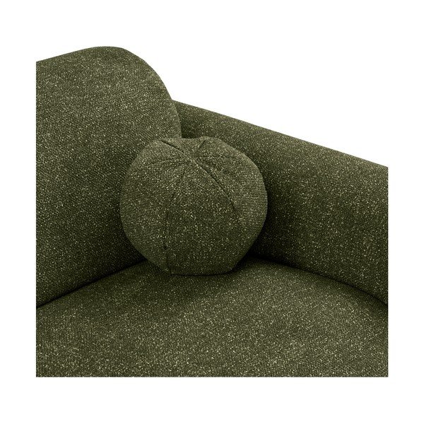 Žalios spalvos kampinė sofa (su kairiuoju kampu/su gultu) Clyde – House Nordic-image-4