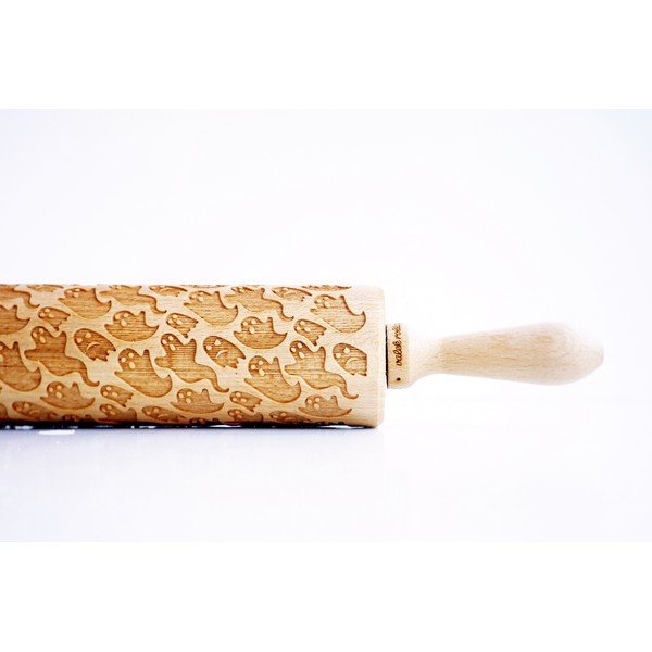 Medinis reljefinis tešlos kočėlas Valek Ghosts-image-1