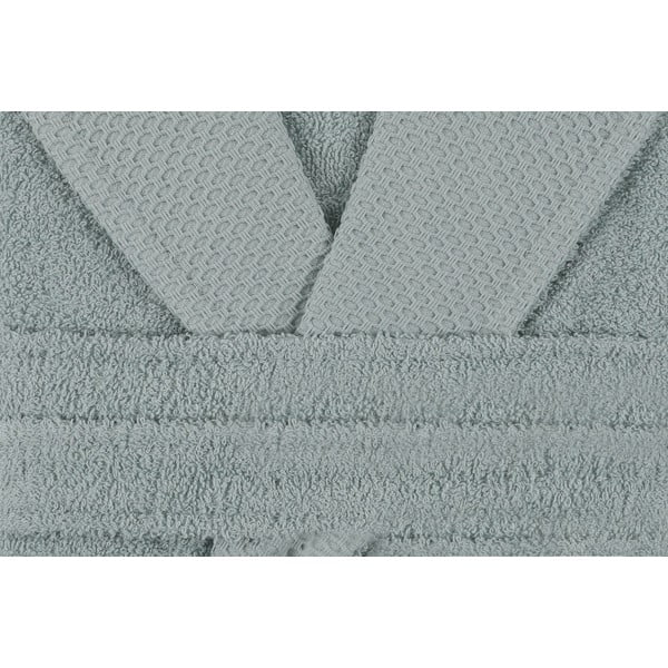 Chalatas mėtų spalvos iš medvilnės M Cappa – Foutastic-image-3