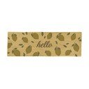 Iš kokoso pluošto grindų kilimėlis 40x120 cm Hello Lemons – Artsy Doormats