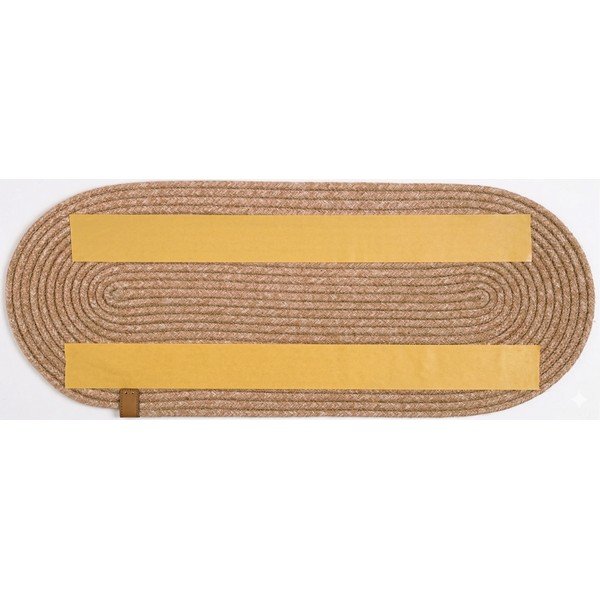 Natūralios spalvos laiptų kilimėlių rinkiniai 16 vnt. 25x65 cm Milo – Vitaus-image-3