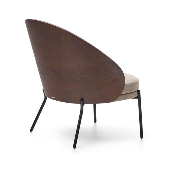 Krėslas šviesiai rudos spalvos Eamy – Kave Home-image-4