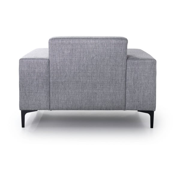 Šviesiai pilkas krėslas Scandic Diva-image-3