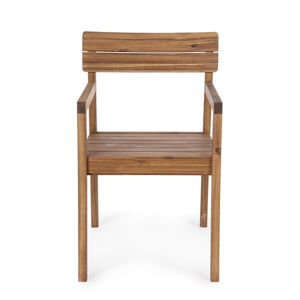 Natūralios spalvos medžio masyvo sodo kėdė Rodano – Bizzotto-image-2