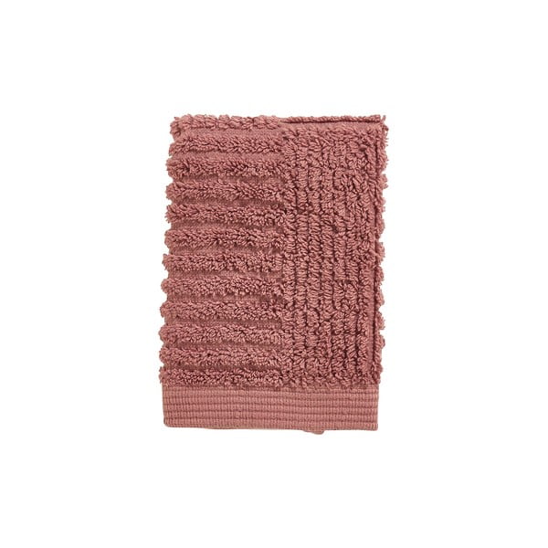 Raudonos spalvos iš frote audinio iš medvilnės rankšluostis 30x30 cm Classic – Zone
