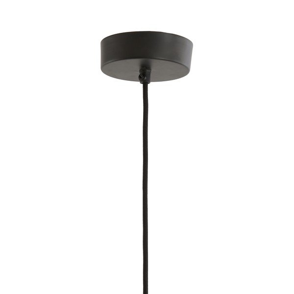 Bordo spalvos kabantis šviestuvas ø 12 cm su tekstiliniu gaubtu Verita – Light & Living-image-4