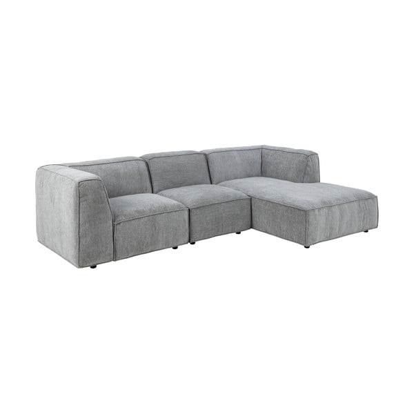 Šviesiai pilka kampinė sofa Bonami Selection Fairfield, 282 cm, dešinysis kampas-image-3