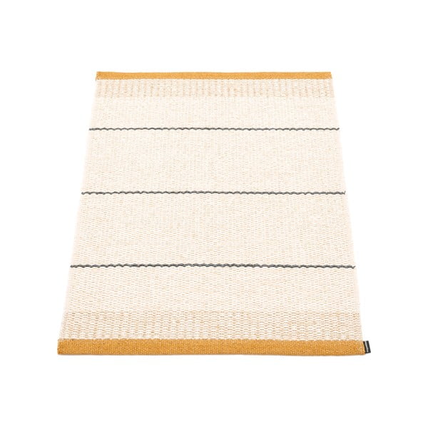 Ochros spalvos/kreminės spalvos lauko ir vidaus kilimas 60x85 cm Belle Ochre – Pappelina