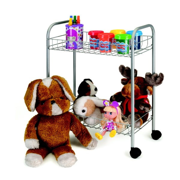 Mobili dviejų aukštų lentyna Metaltex Greg, ilgis 41 cm-image-4