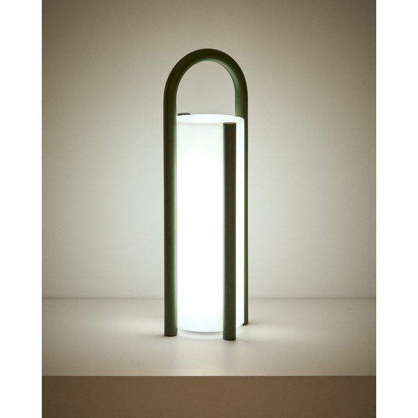Nešiojamas lauko šviestuvas LED USB ø 16 cm Leros – Kave Home-image-4