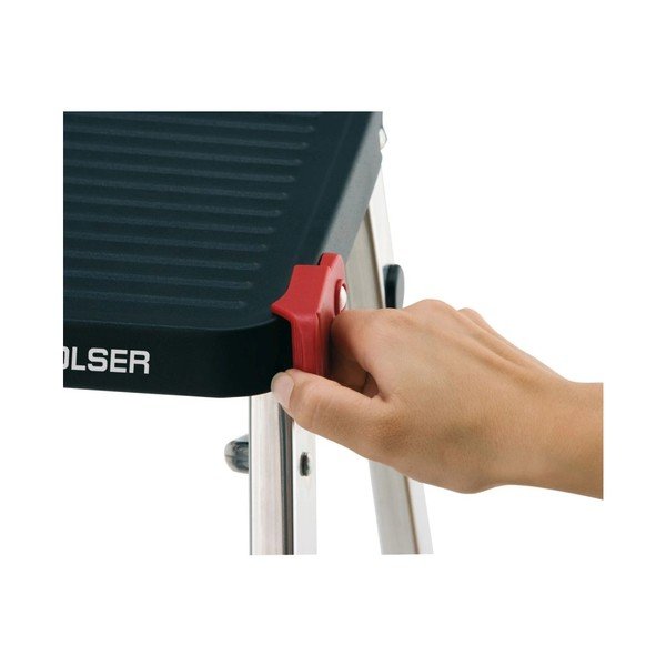 Iš metalo kopėčios ir laiptai 47 cm M2 ALU Taburete – Rolser-image-3