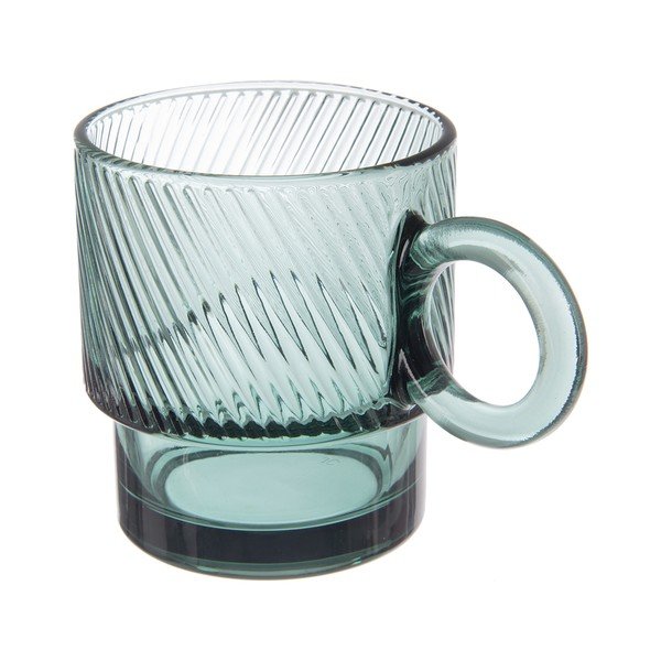 Žalios spalvos iš stiklo puodelis 310 ml Verde – Orion-image-2