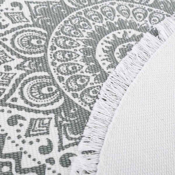 2 pilkų apvalių kilimų rinkinys "Unimasa", ⌀ 90 cm-image-3