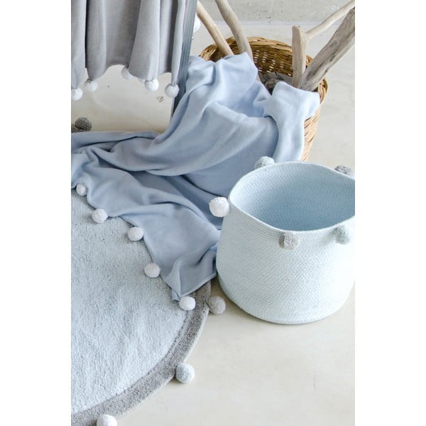 Iš tekstilės vaikiškas krepšys šviesiai mėlynos spalvos ø 30x30 cm Bubbly – Lorena Canals-image-1