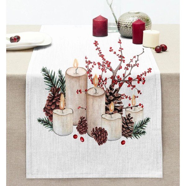Stalo takelis su Kalėdų motyvu 45x140 cm Merry Christmas – Mila Home