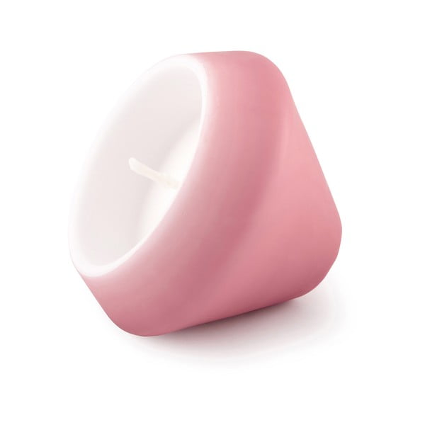 Rožinė žvakė Unipar Floating Cone, degimo laikas 15 val