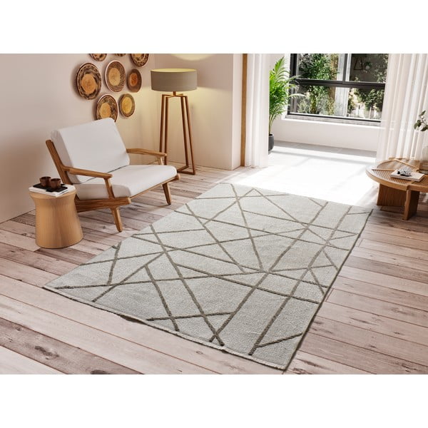 Kilimas smėlio spalvos 160x230 cm Lux – Universal-image-1